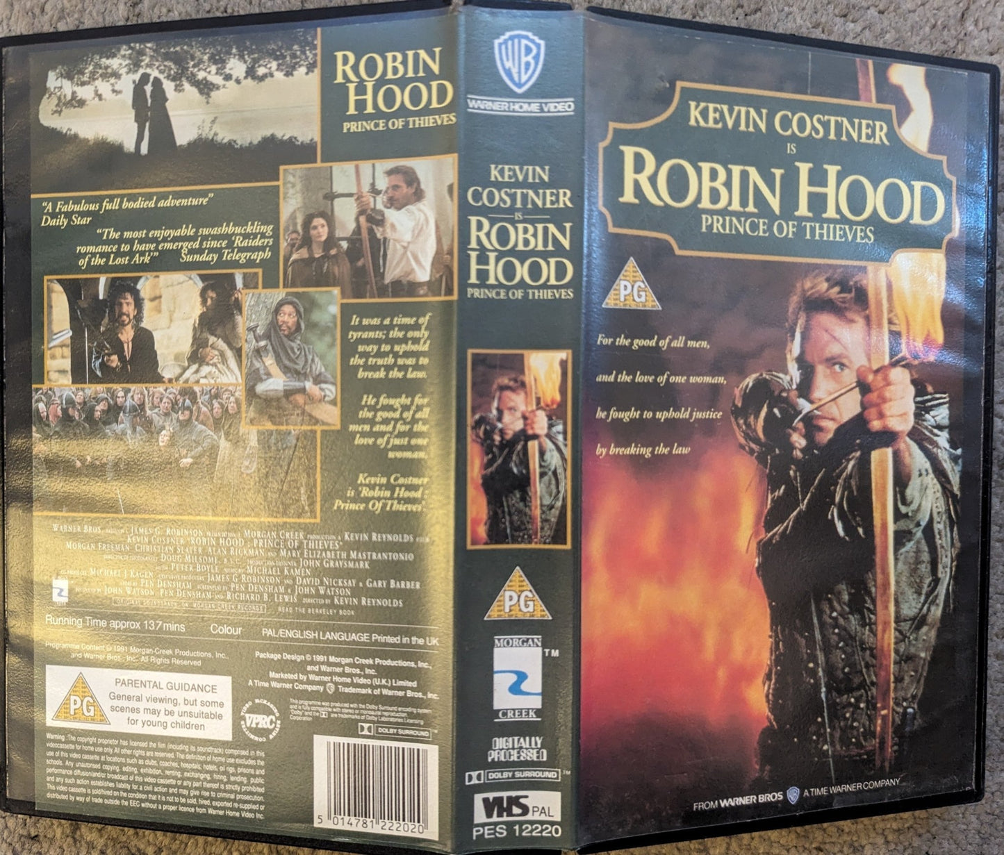 Robin Hood (1991) VHS Video - Flippin Retro Video Shop