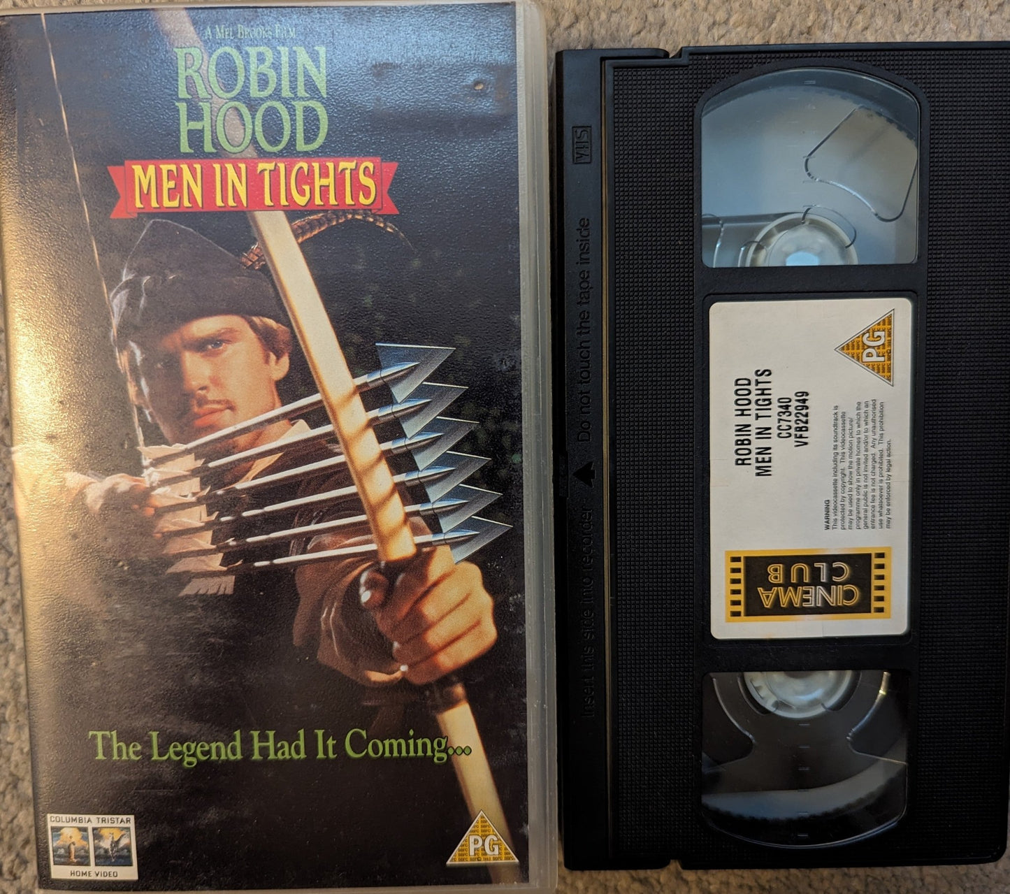 Robin Hood Men In Tights (1993) VHS Video - Flippin Retro Video Shop