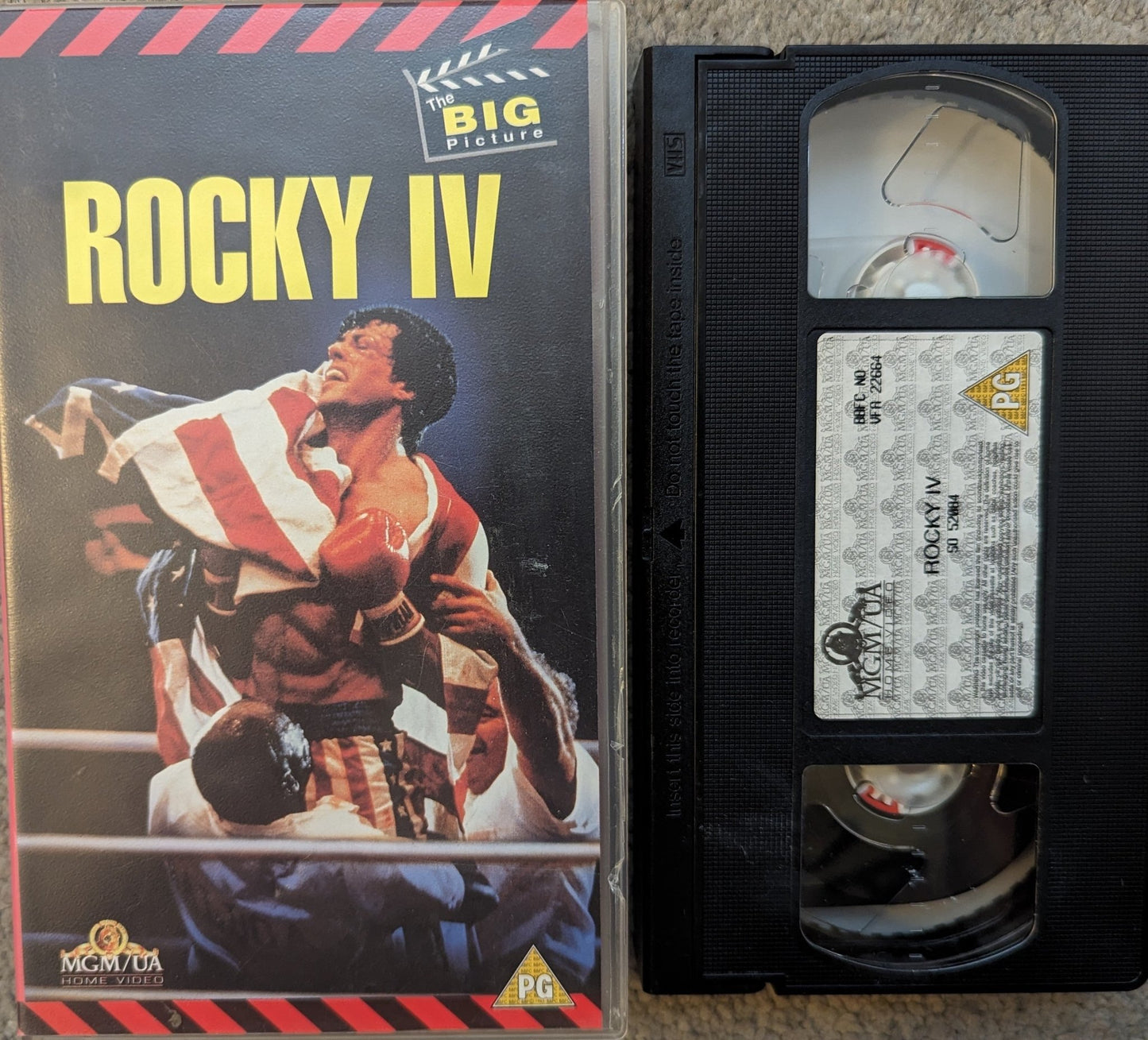 Rocky 4 (1985) VHS Video - Flippin Retro Video Shop