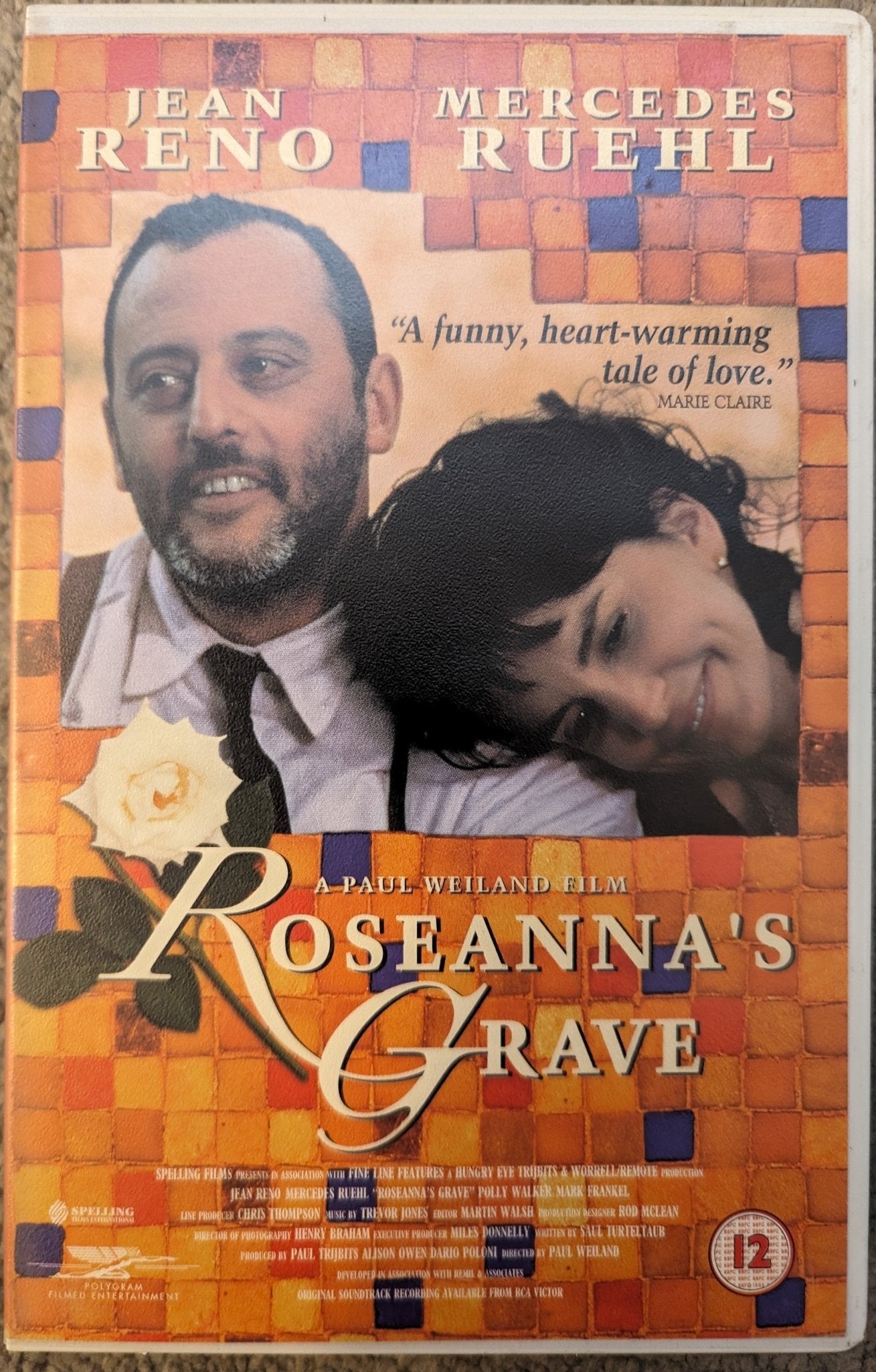 Roseanna's Grave (1997) VHS Video Ex Rental - Flippin Retro Video Shop