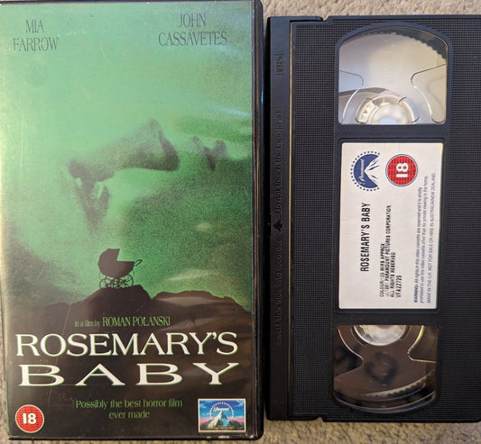 Rosemary's Baby (1968) VHS Video - Flippin Retro Video Shop