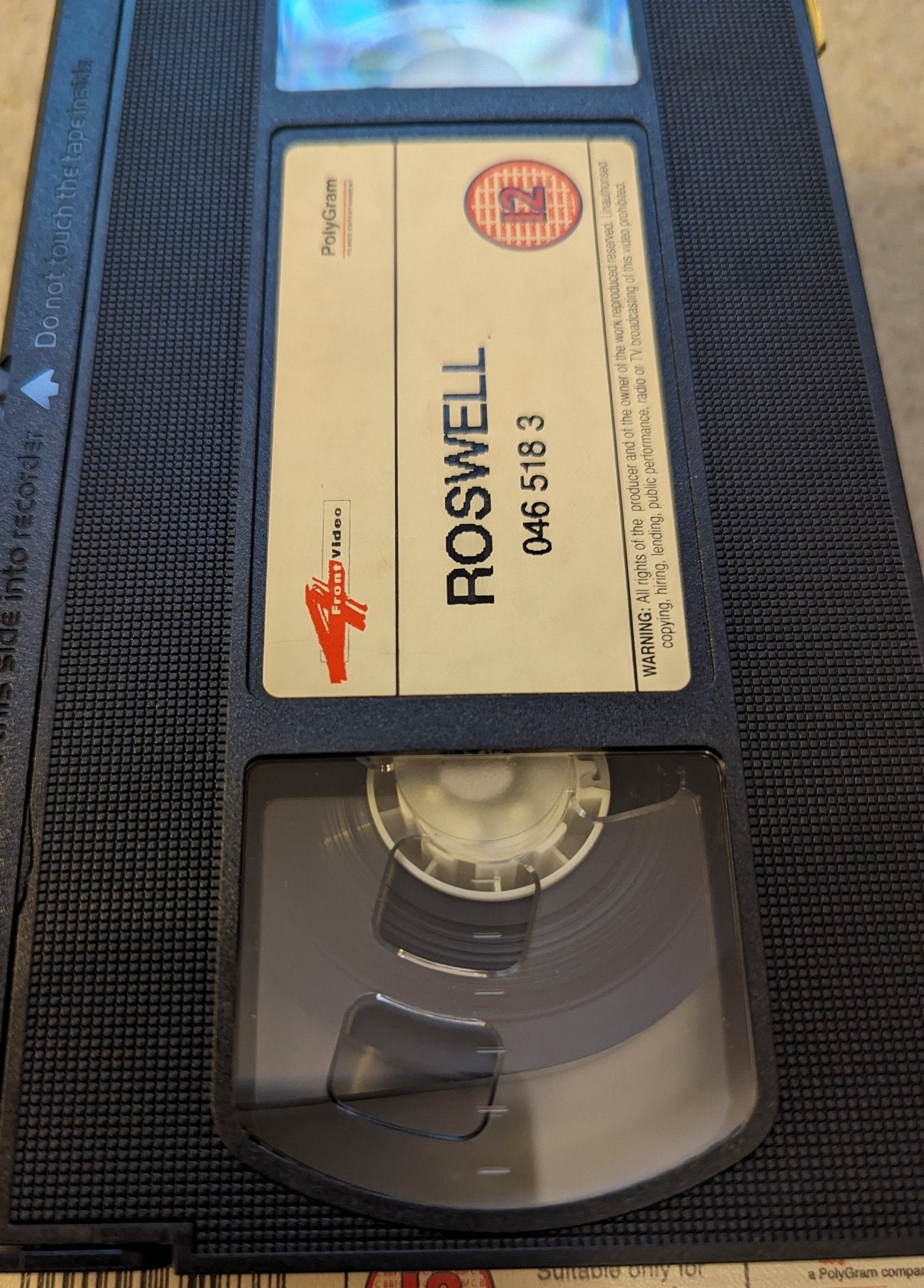 Roswell (1994) VHS Video - Flippin Retro Video Shop