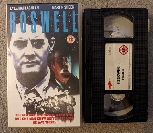 Roswell (1994) VHS Video - Flippin Retro Video Shop