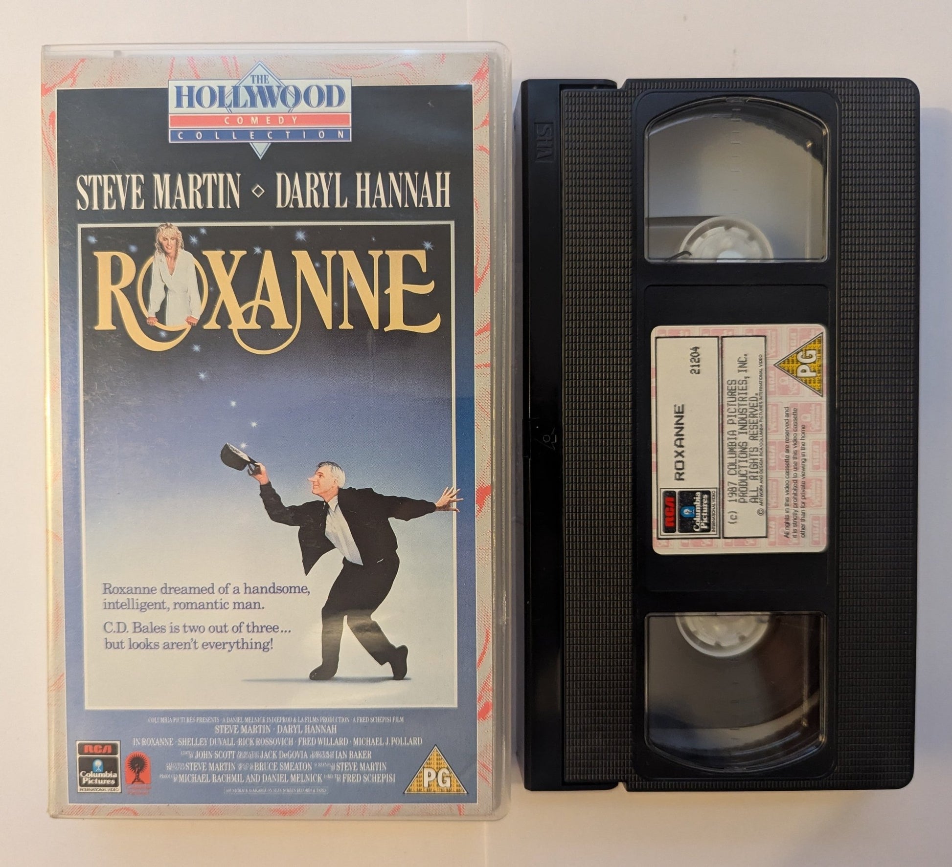 Roxanne (1987) VHS Video alt - Flippin Retro