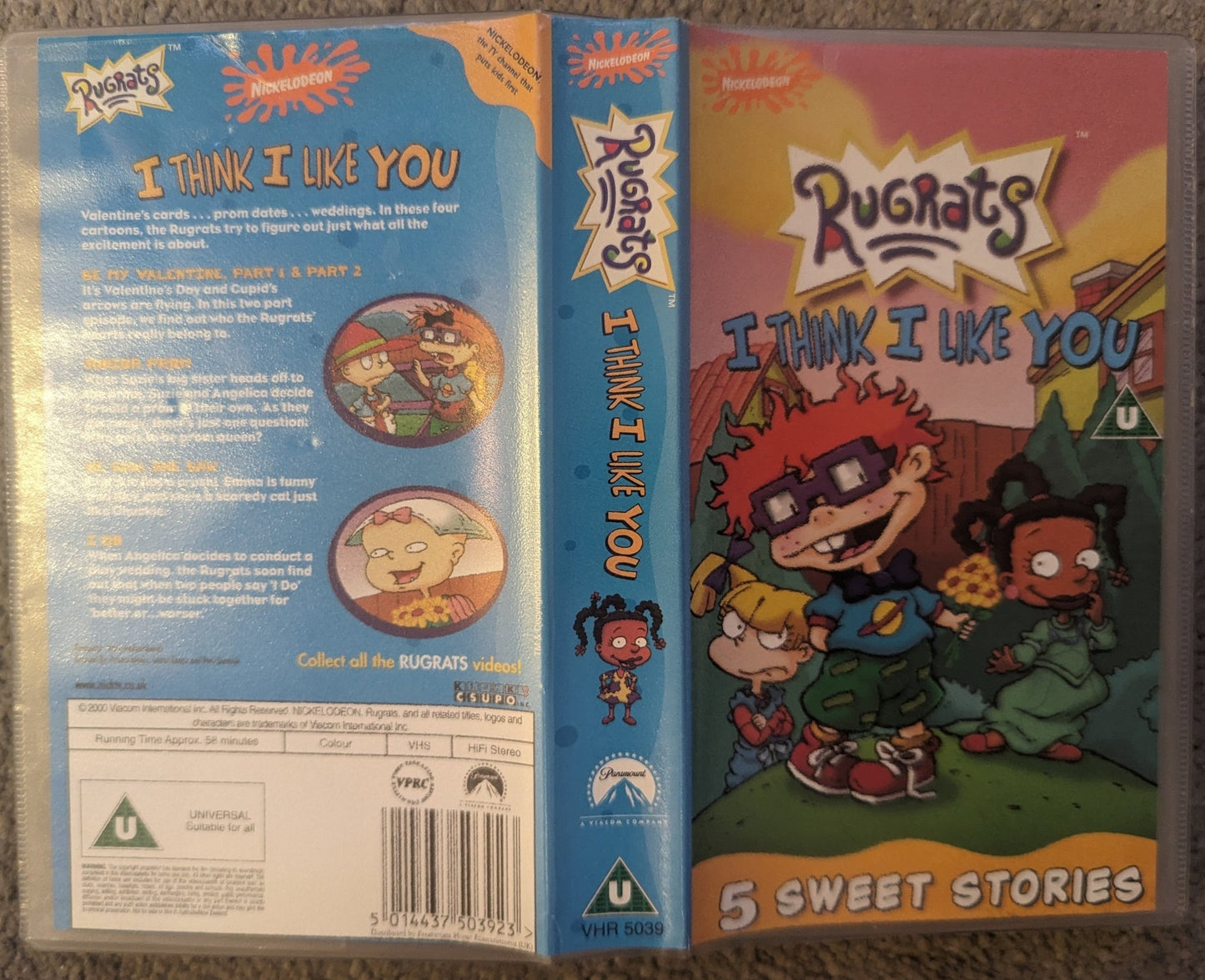 Rugrats I Think I Like You VHS Video - Flippin Retro Video Shop