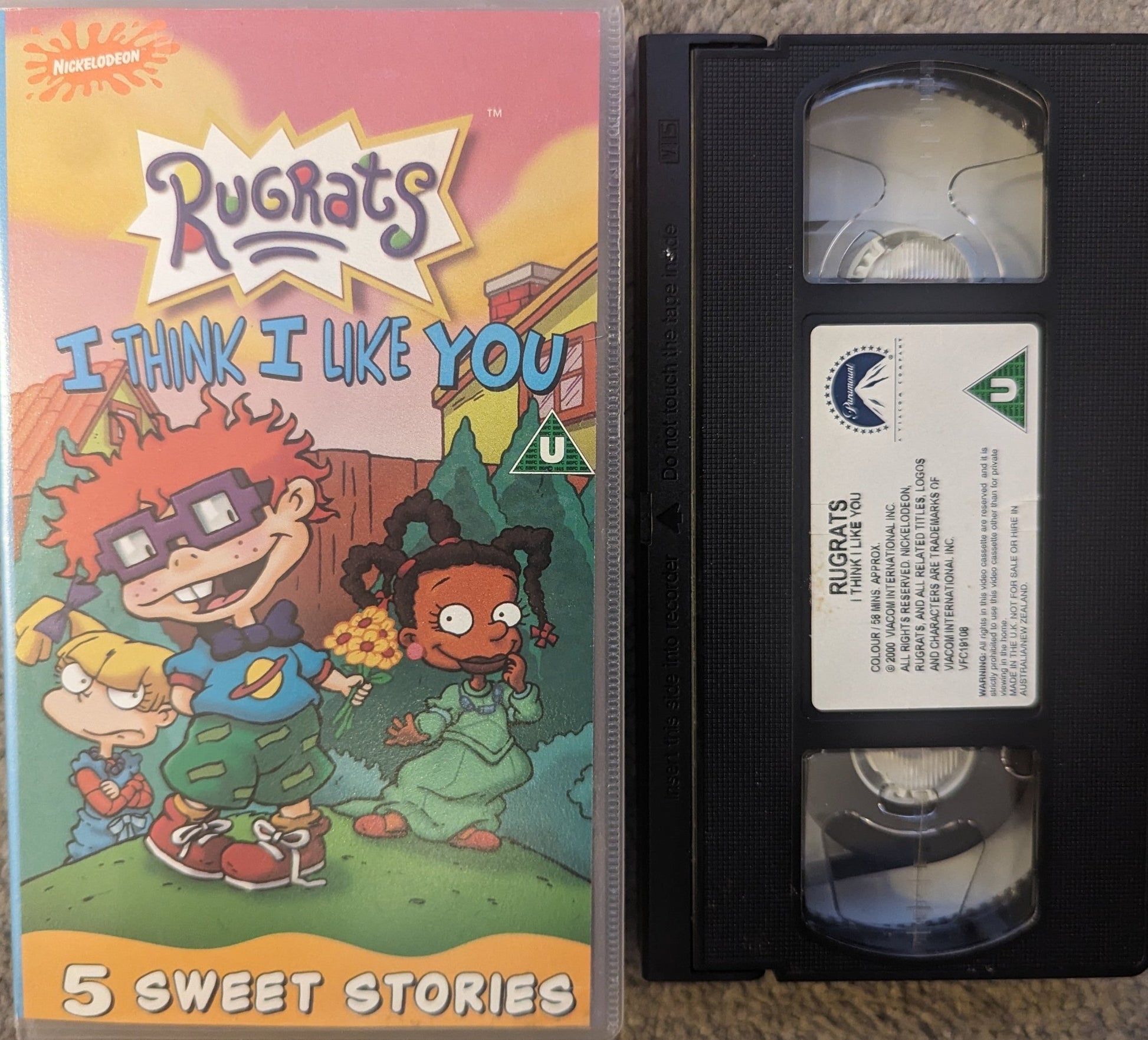 Rugrats I Think I Like You VHS Video - Flippin Retro Video Shop