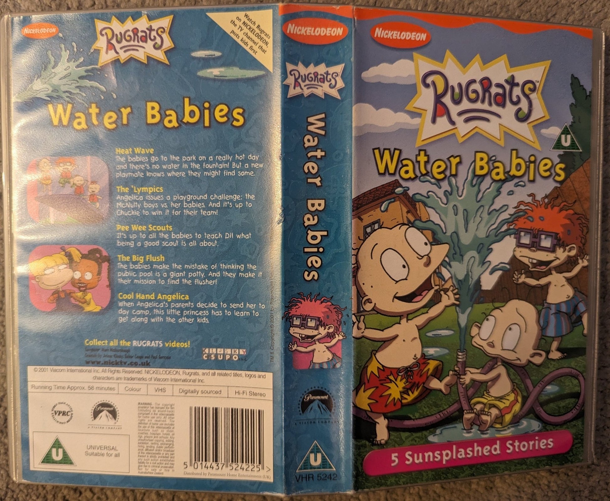 Rugrats Water Babies VHS Video - Flippin Retro Video Shop