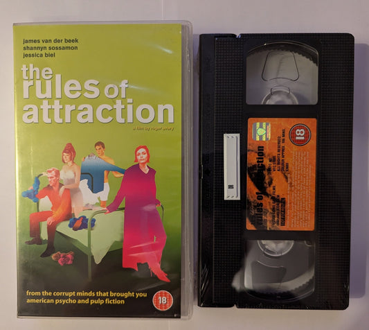 Rules Of Attraction (2002) VHS Video *Sealed* - Flippin Retro