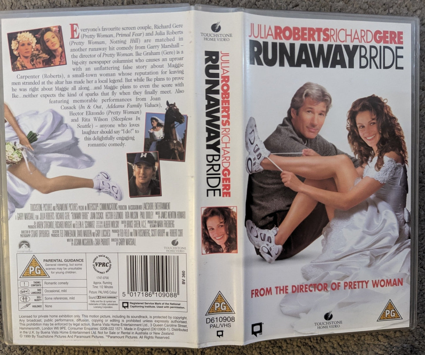 Runaway Bride(1999) VHS Video *Sealed* - Flippin Retro Video Shop