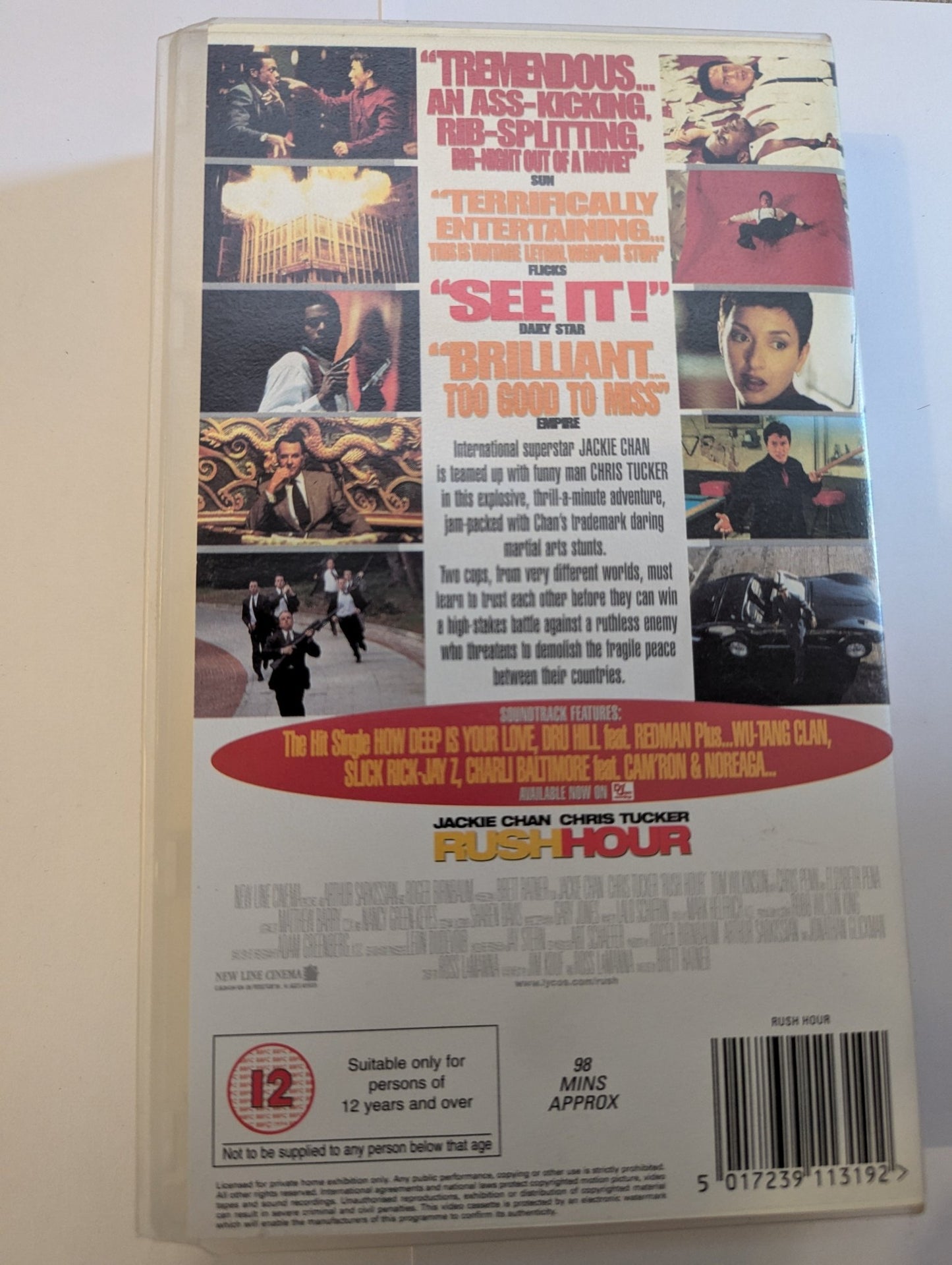 Rush Hour (1998) VHS Video - Flippin Retro