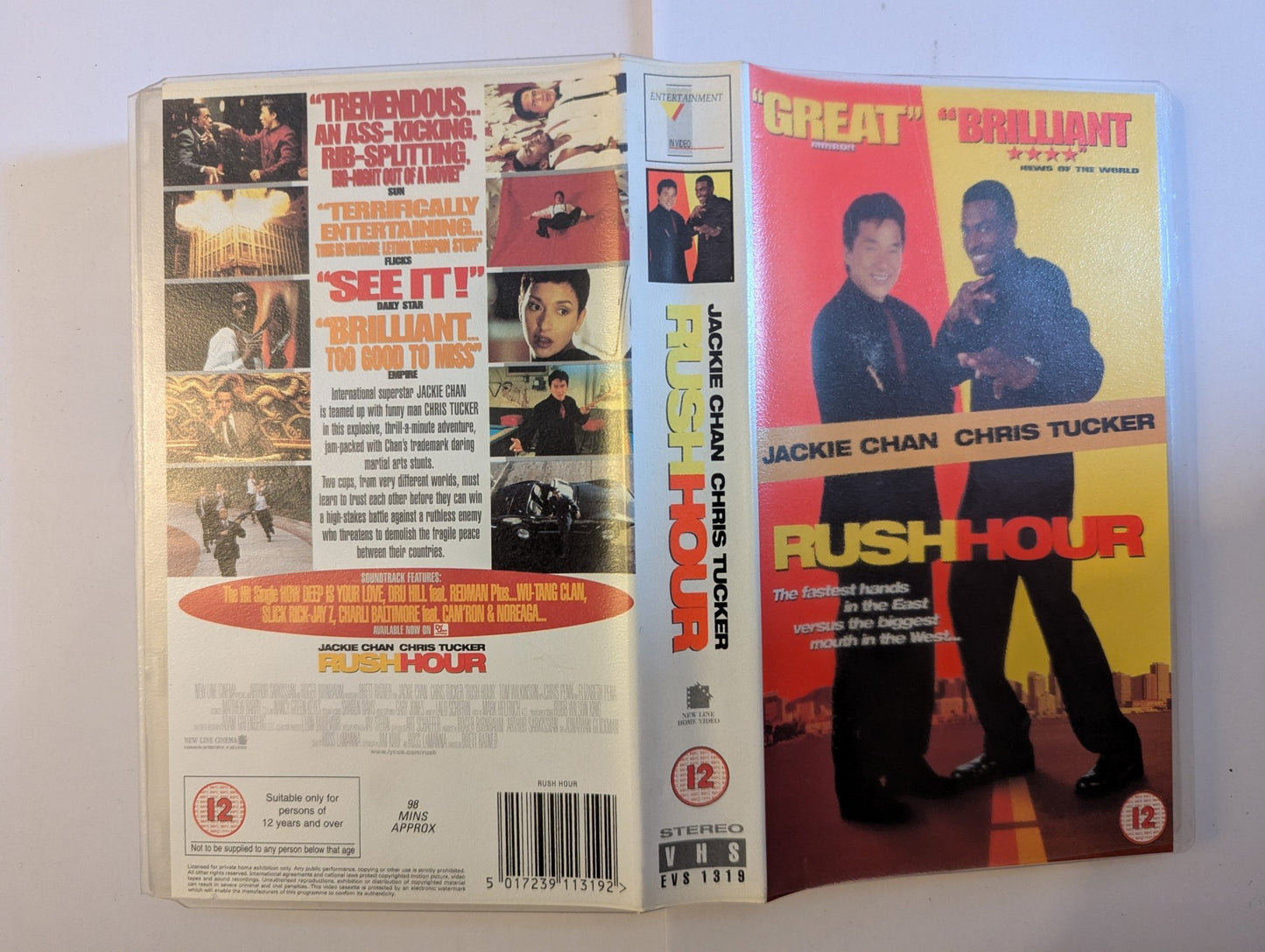 Rush Hour (1998) VHS Video - Flippin Retro