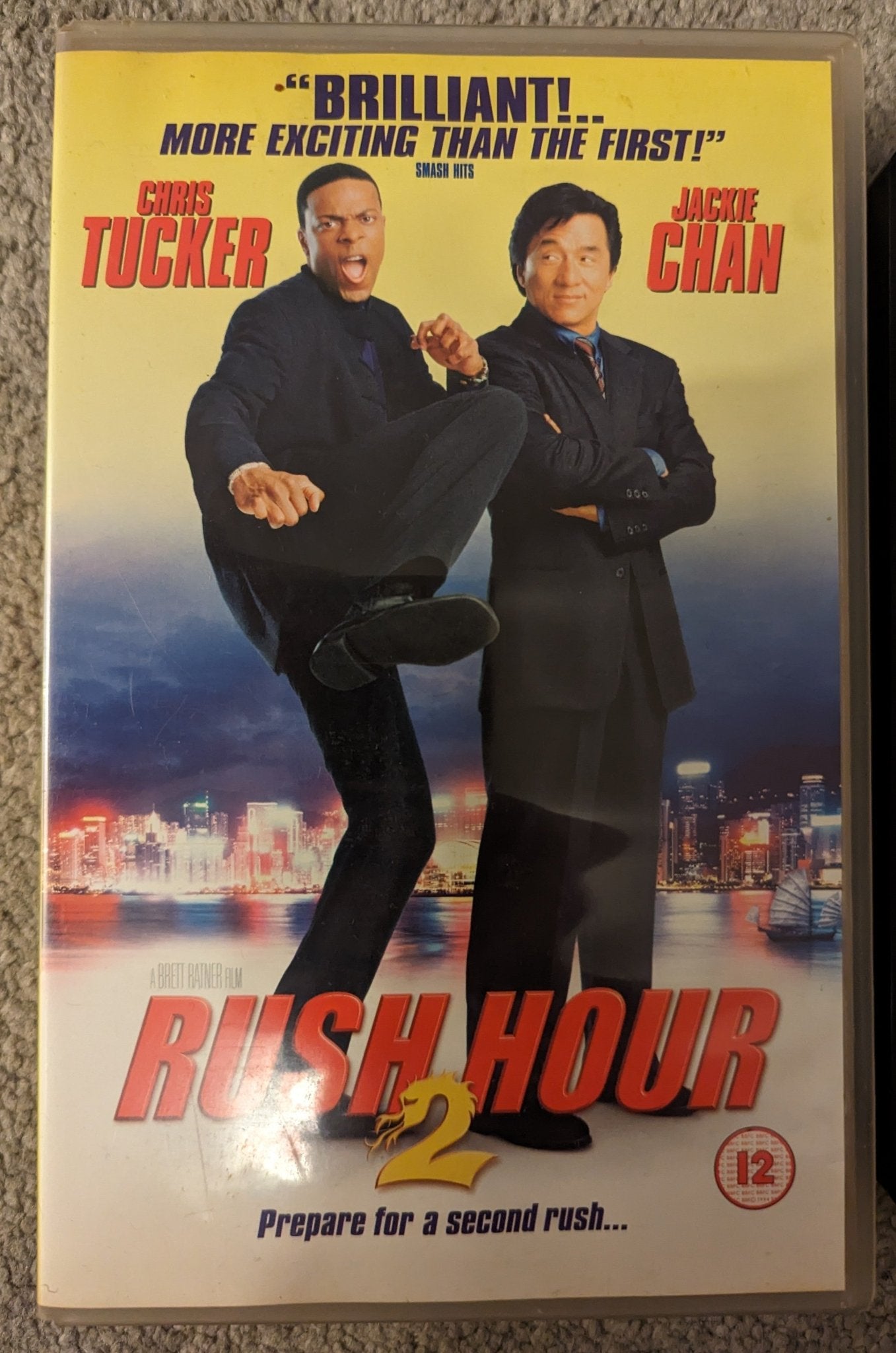 Rush Hour 2 (2001) VHS Video Ex Rental - Flippin Retro Video Shop