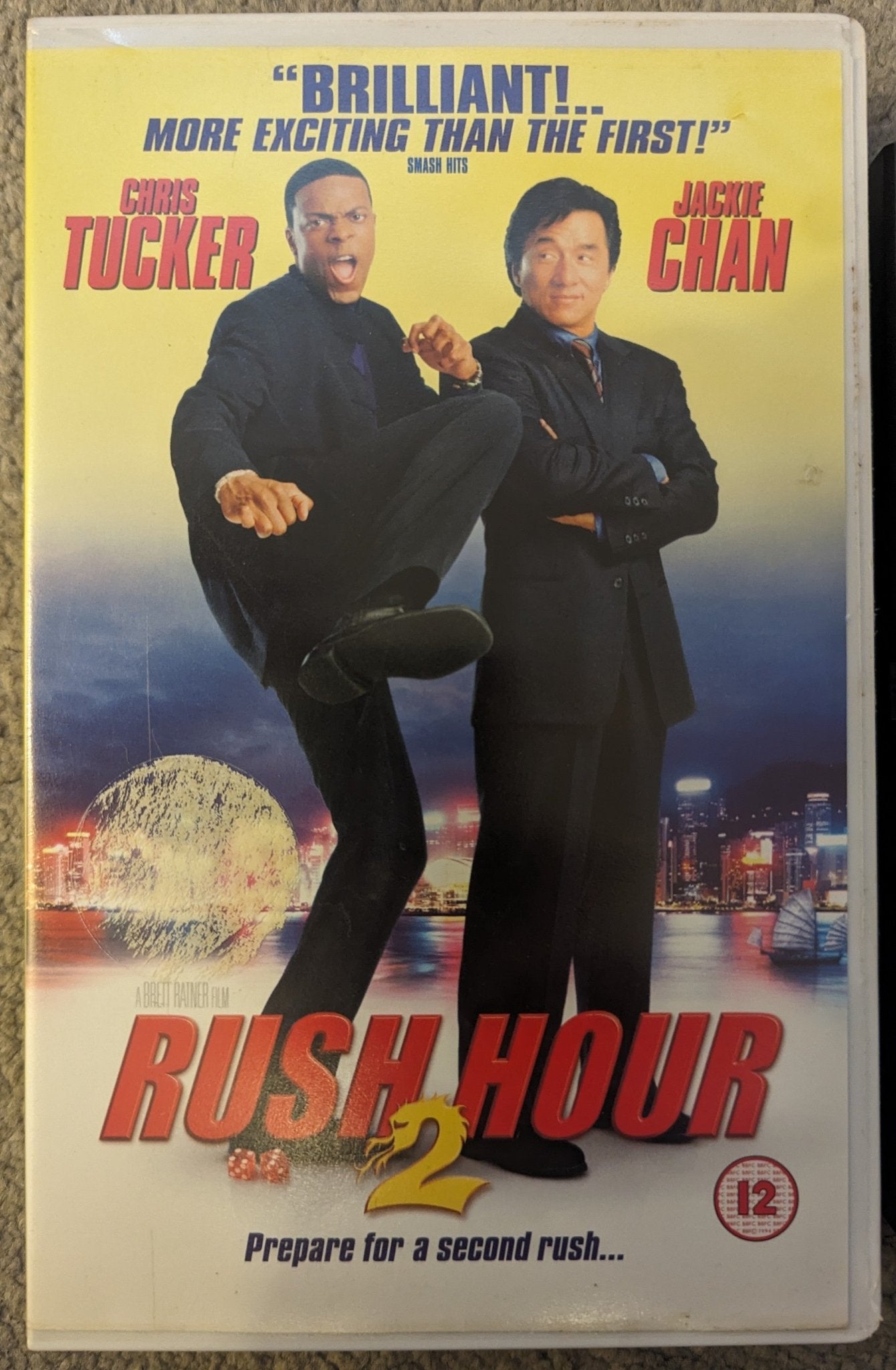 Rush Hours 2 (2001) VHS Video Ex Rental - Flippin Retro Video Shop