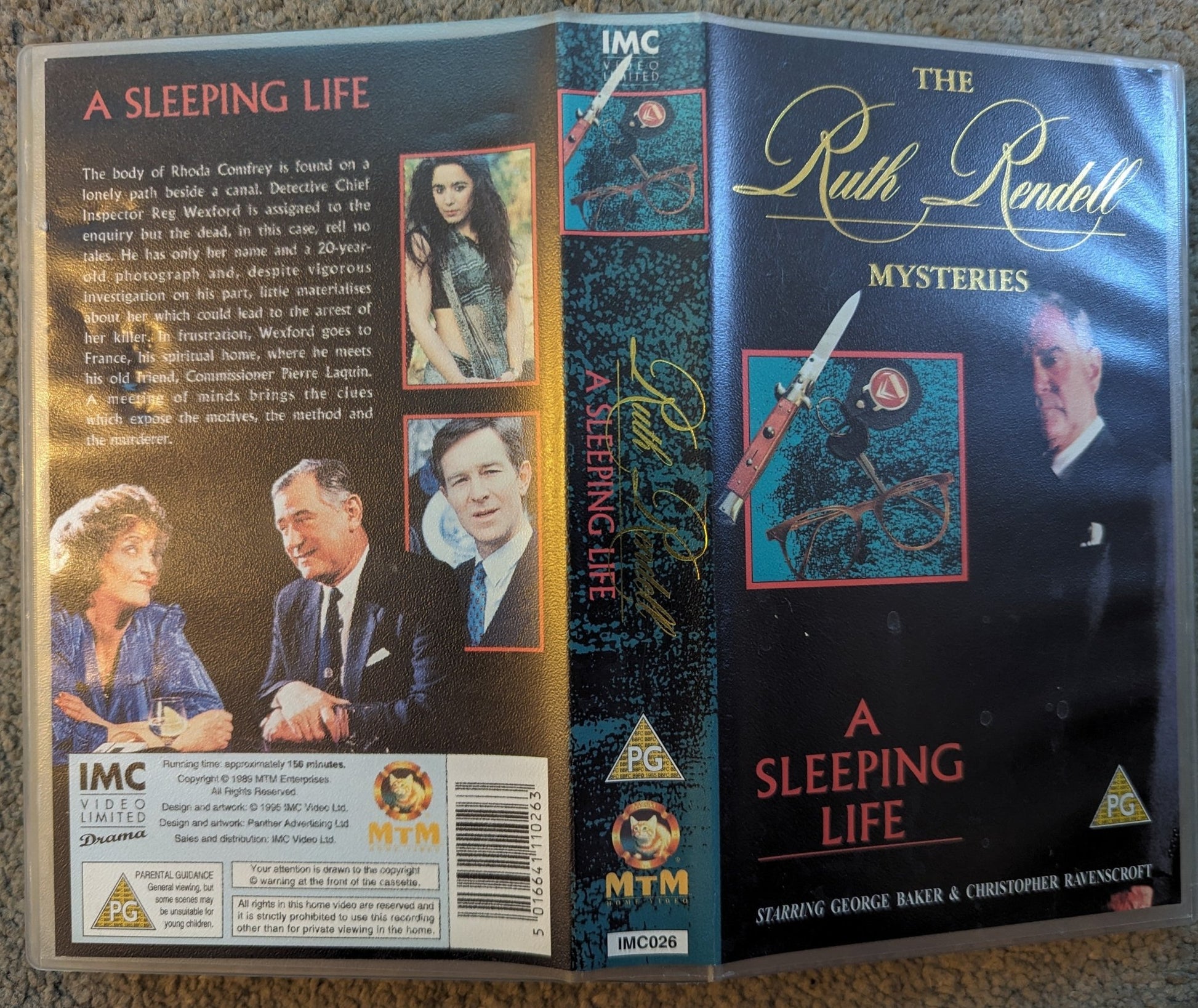 Ruth Rendell A Sleeping Life VHS Video - Flippin Retro Video Shop