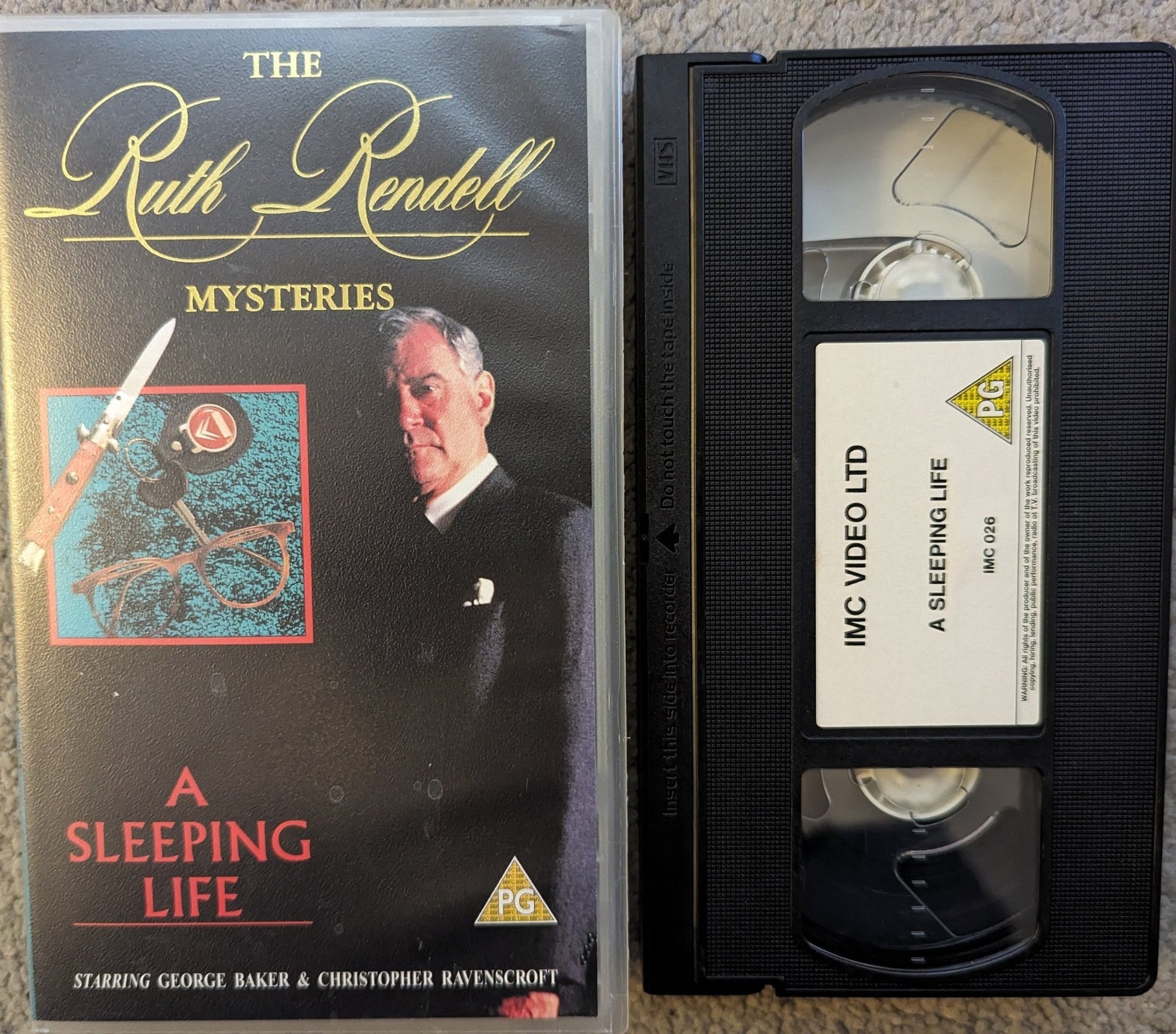 Ruth Rendell A Sleeping Life VHS Video - Flippin Retro Video Shop