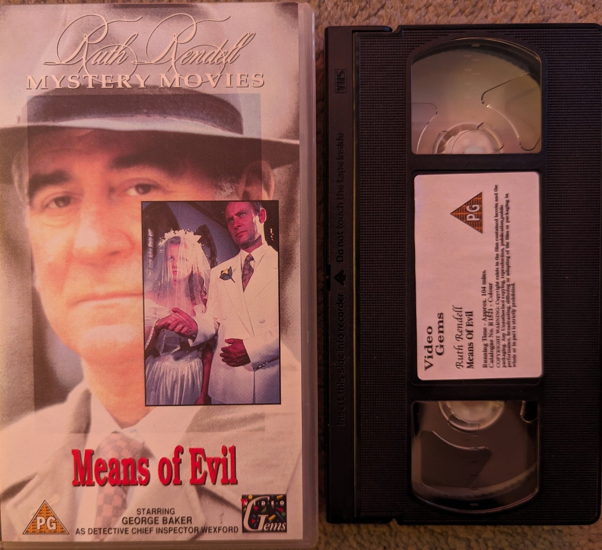 Ruth Rendell Means Of Evil VHS Video - Flippin Retro Video Shop