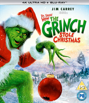 Dr Seuss - How The Grinch Stole Christmas 4K Ultra HD + Blu-Ray