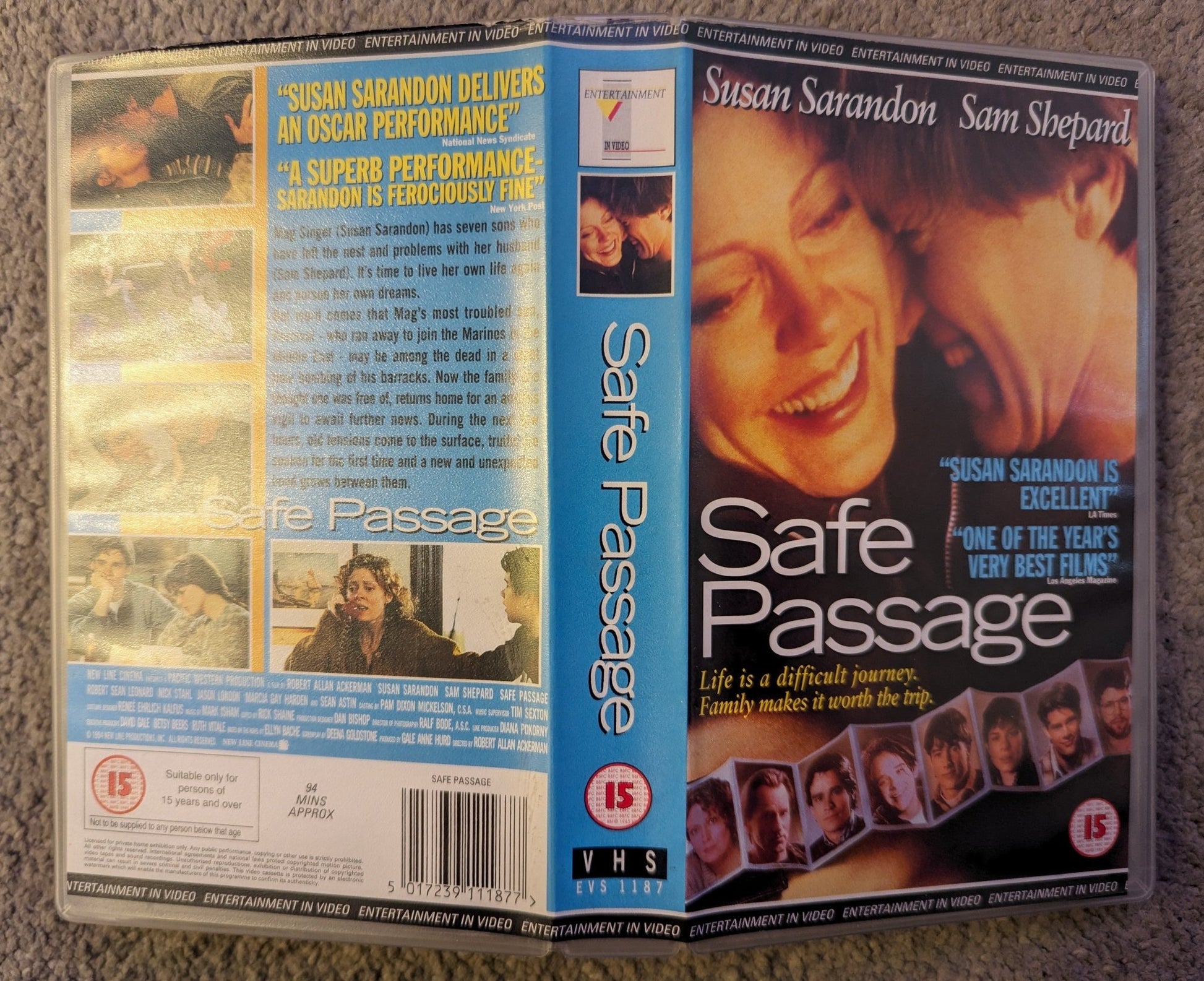 Safe Passage (1994) VHS Video - Flippin Retro Video Shop