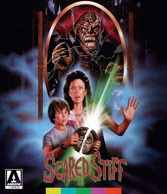 Scared Stiff (1987) Blu - Ray - Flippin Retro Video Shop