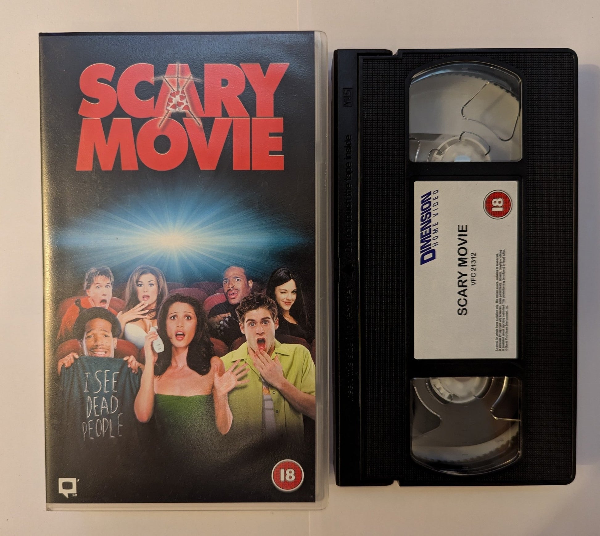 Scary Movie (2001) VHS Video alt - Flippin Retro Video Shop