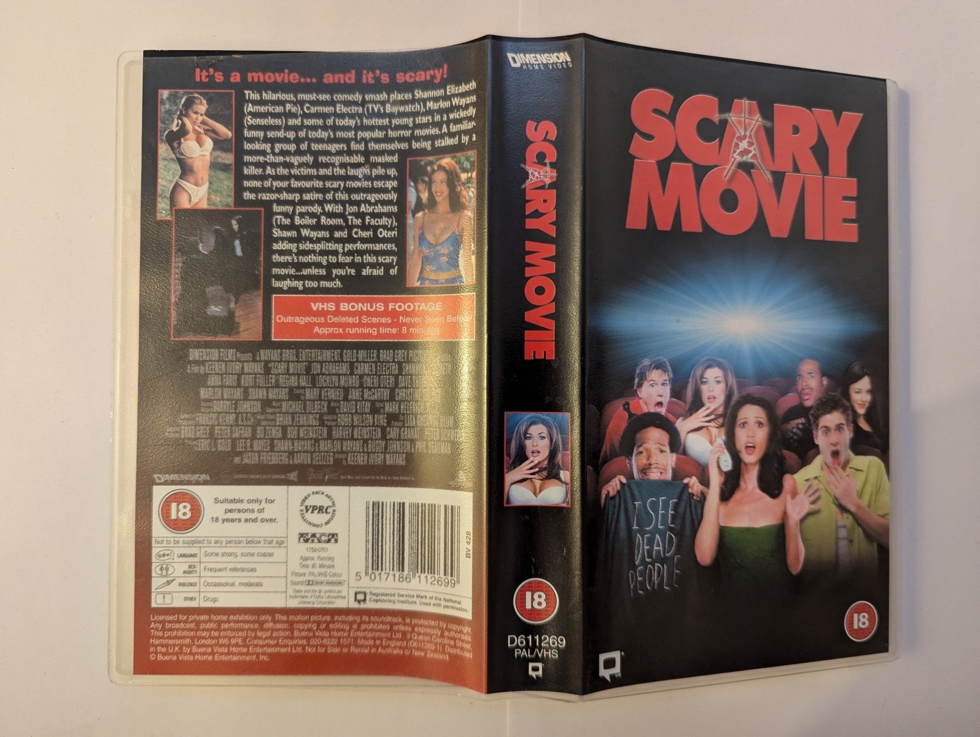 Scary Movie (2001) VHS Video alt - Flippin Retro Video Shop