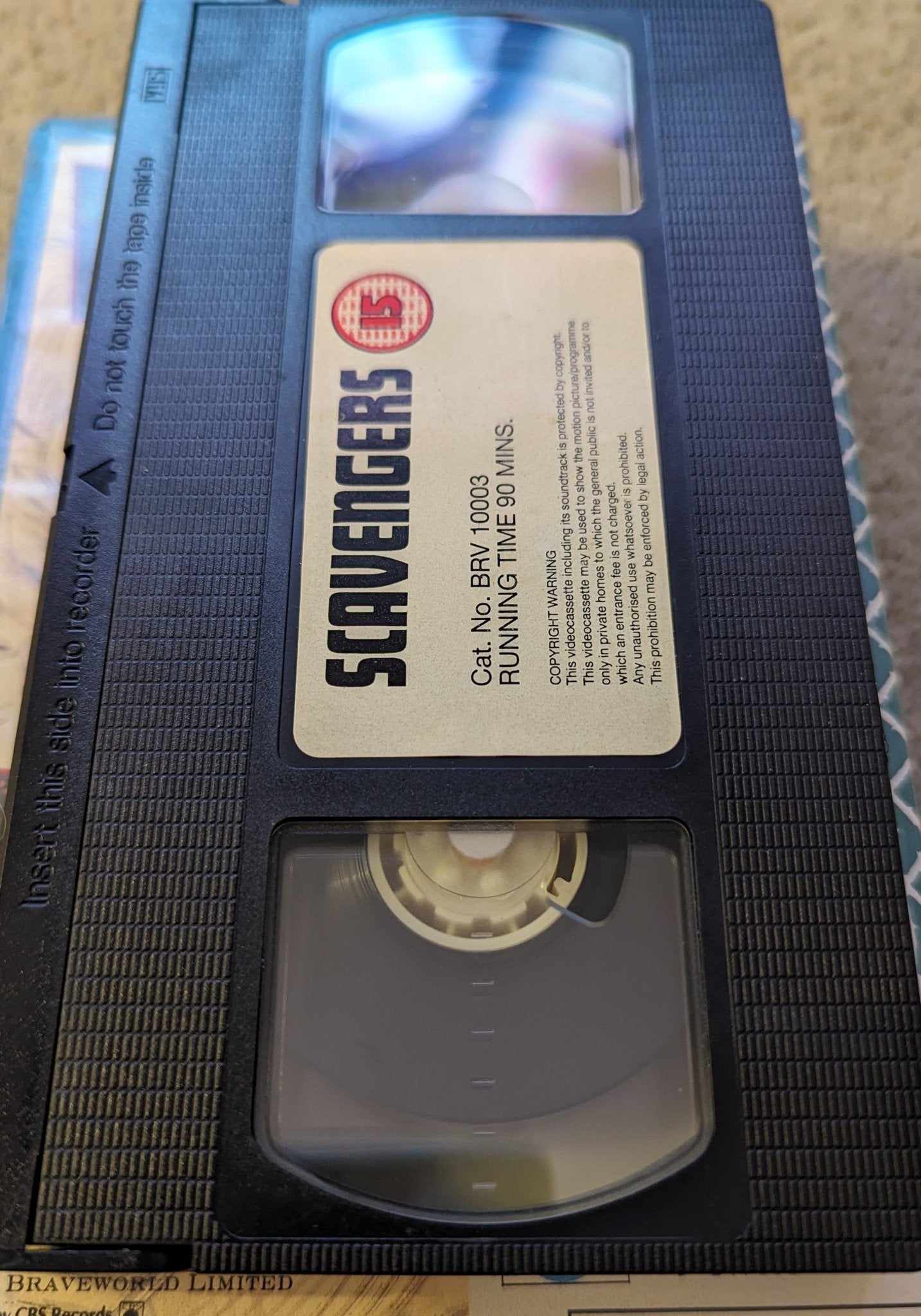 Scavengers (1988) VHS Video Ex Rental - Flippin Retro Video Shop