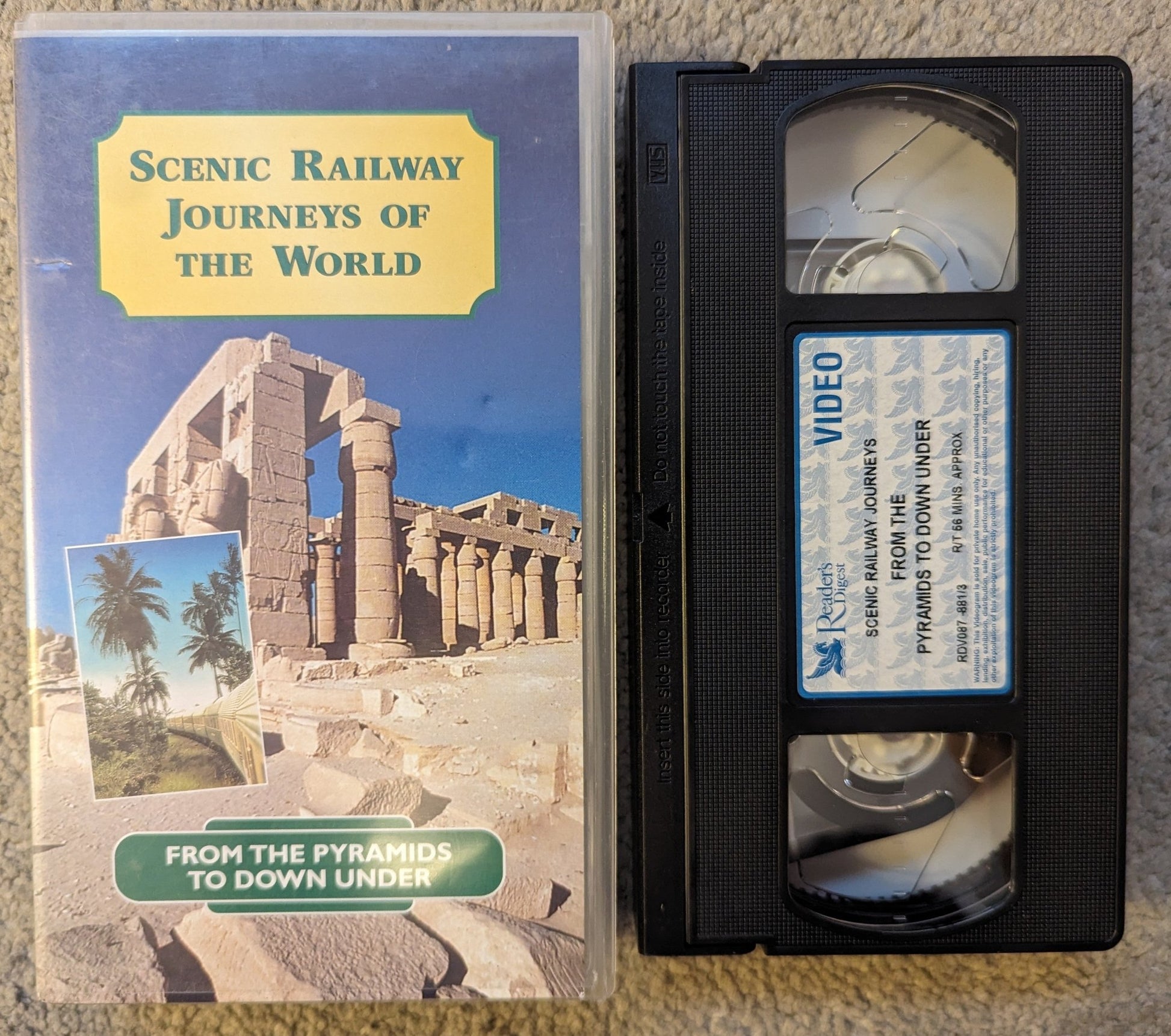 Scenic Railway Journeys Of The World (1998) VHS Video - Flippin Retro Video Shop