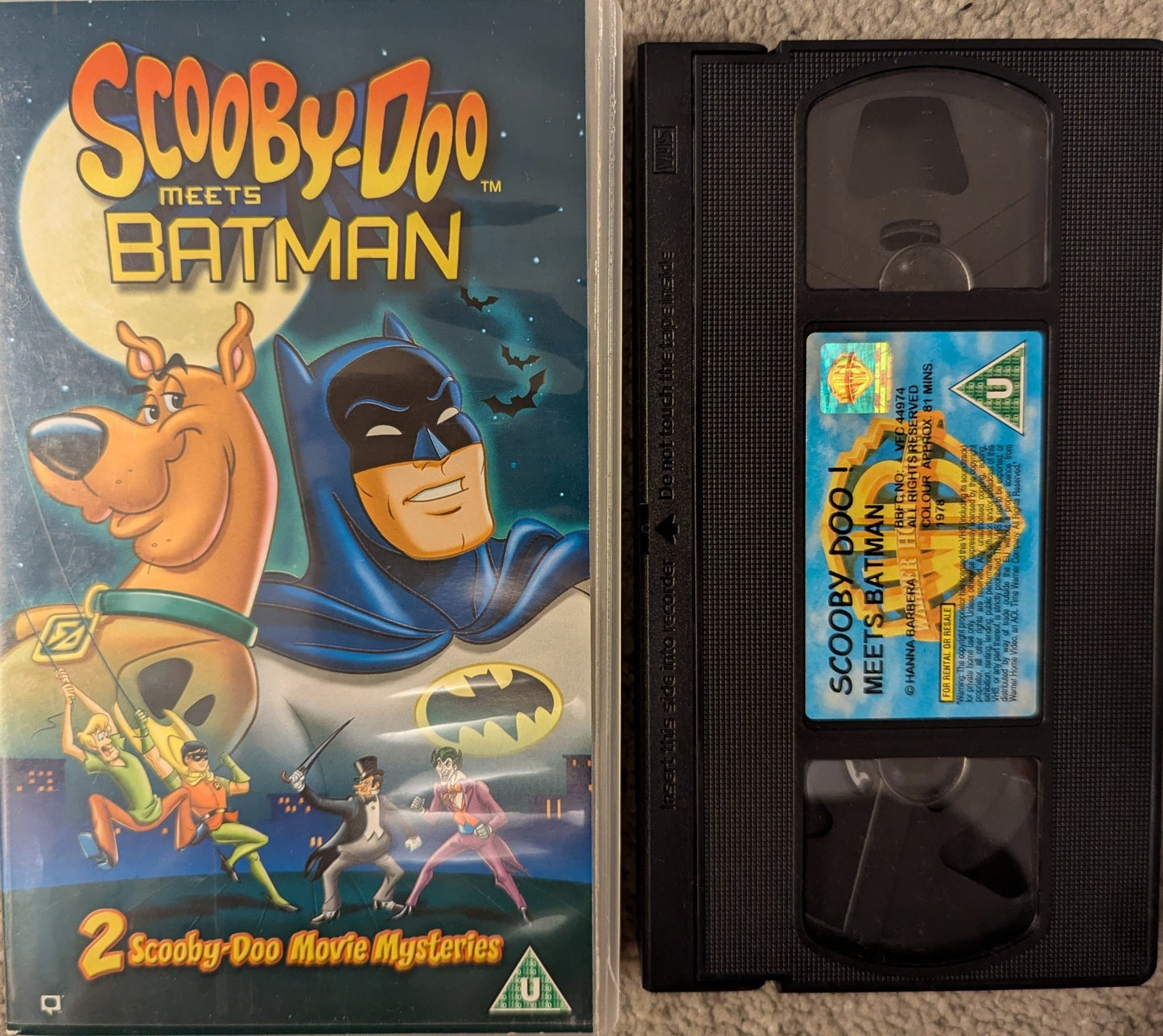 Scooby Doo Meets Batman (2004) VHS Video - Flippin Retro Video Shop