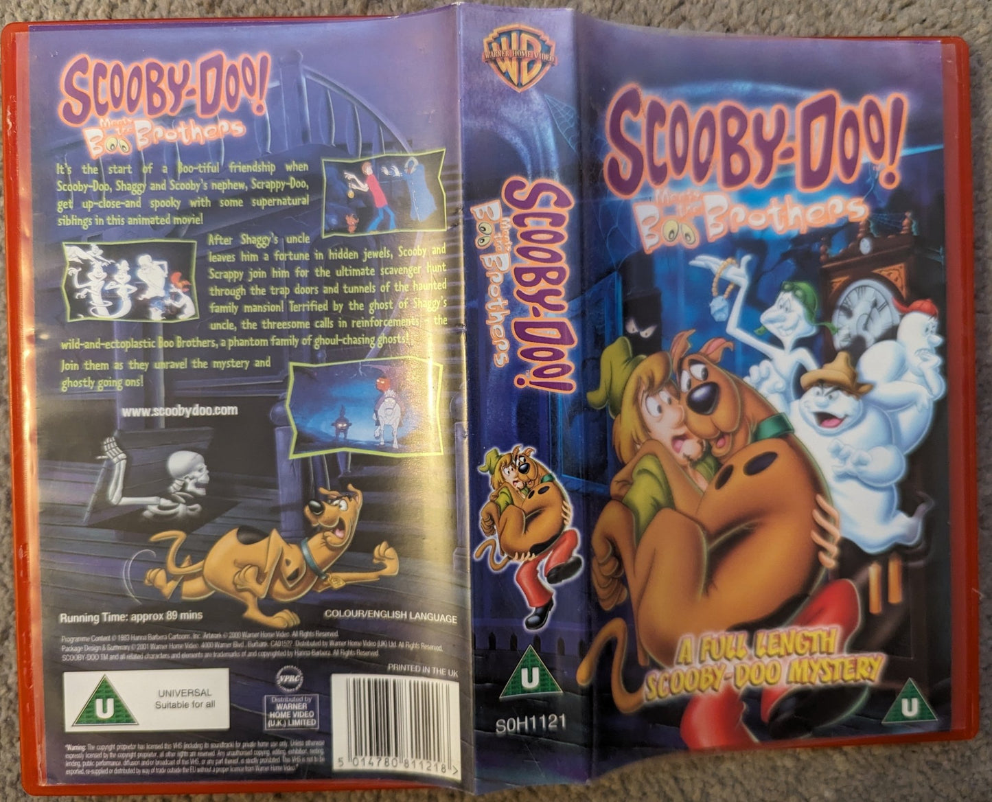 Scooby - Doo Meets The Boo Brothers VHS Video - Flippin Retro Video Shop