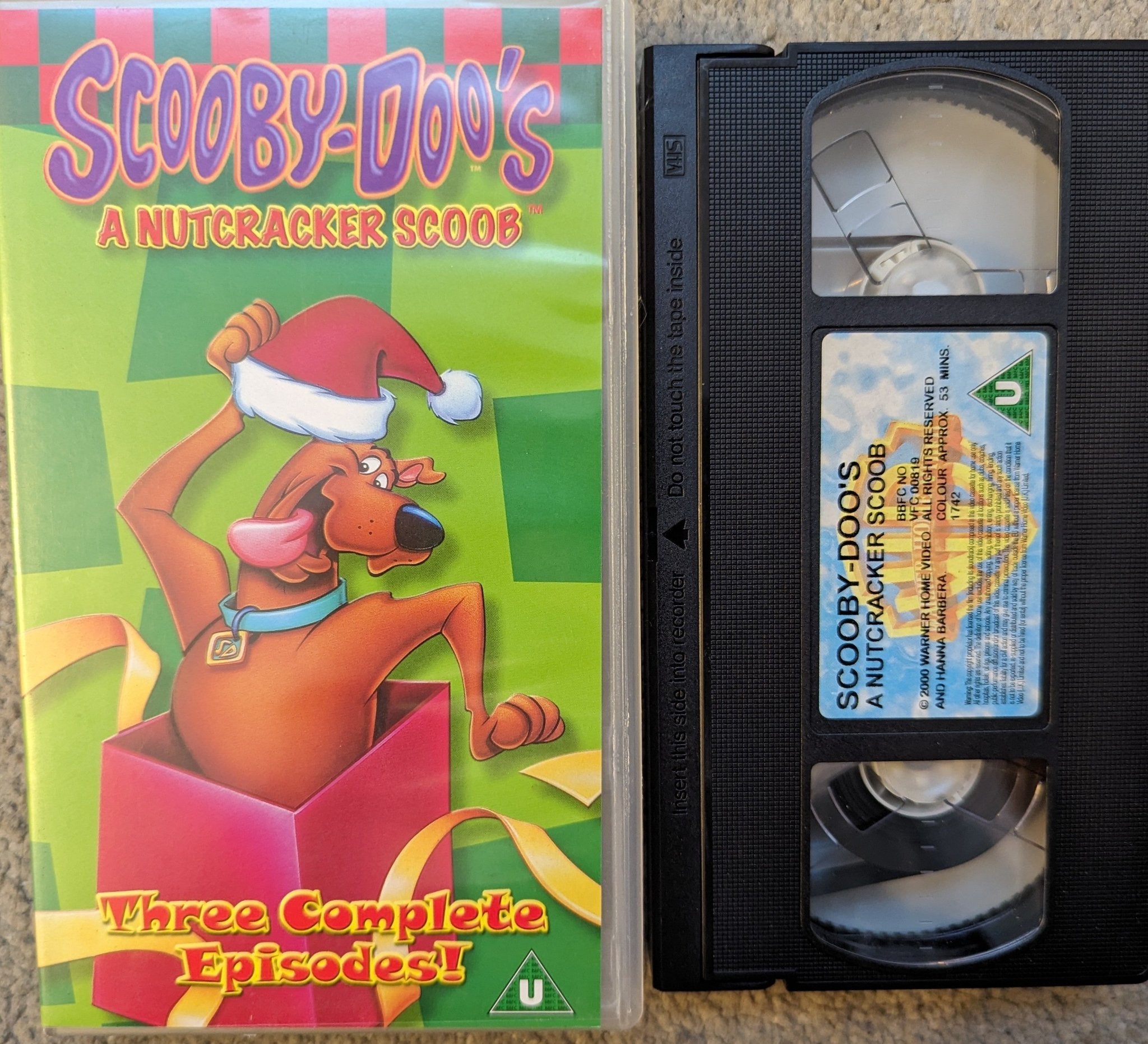 Scooby-Doo's A Nutcracker Scoob VHS Video - Flippin Retro Video Shop