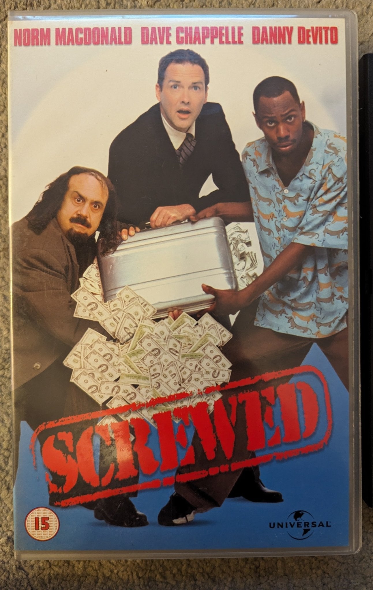 Screwed (2000) VHS Video Ex Rental - Flippin Retro Video Shop