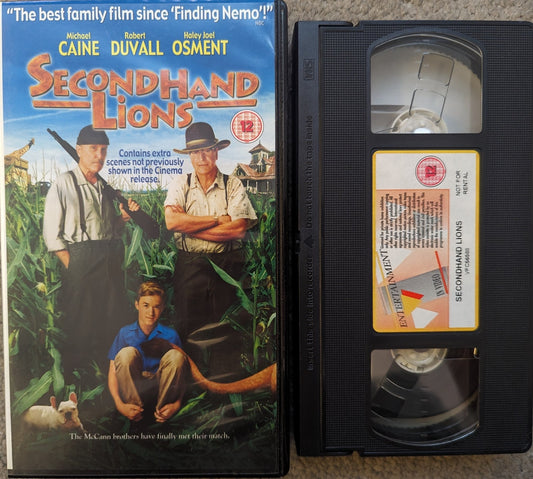 Secondhand Lions (2003) VHS Video - Flippin Retro Video Shop