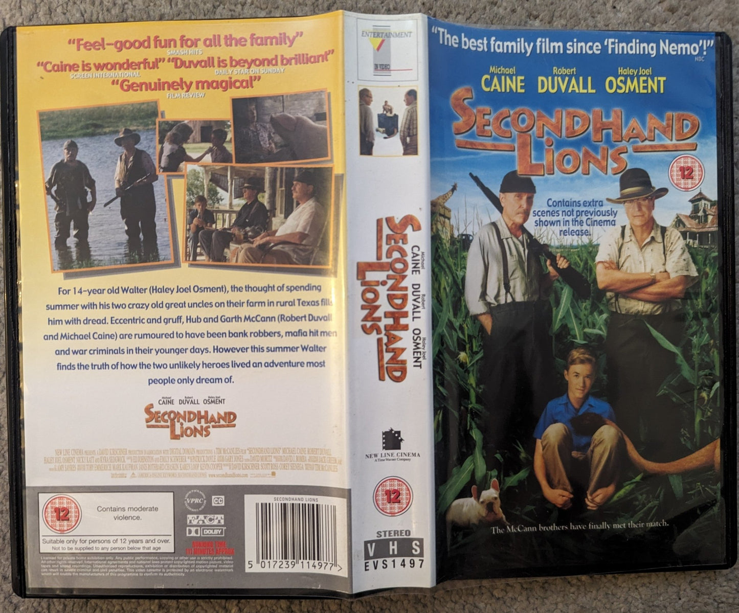 Secondhand Lions (2003) VHS Video - Flippin Retro Video Shop