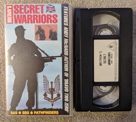 Secret Warriors VHS Video - Flippin Retro Video Shop