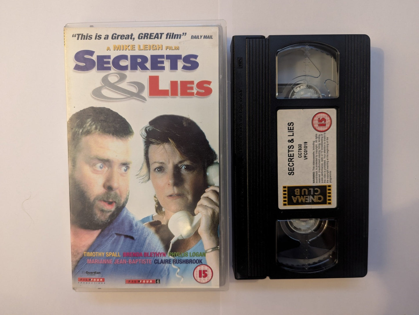 Secrets & Lies (1996) VHS Video - Flippin Retro Video Shop