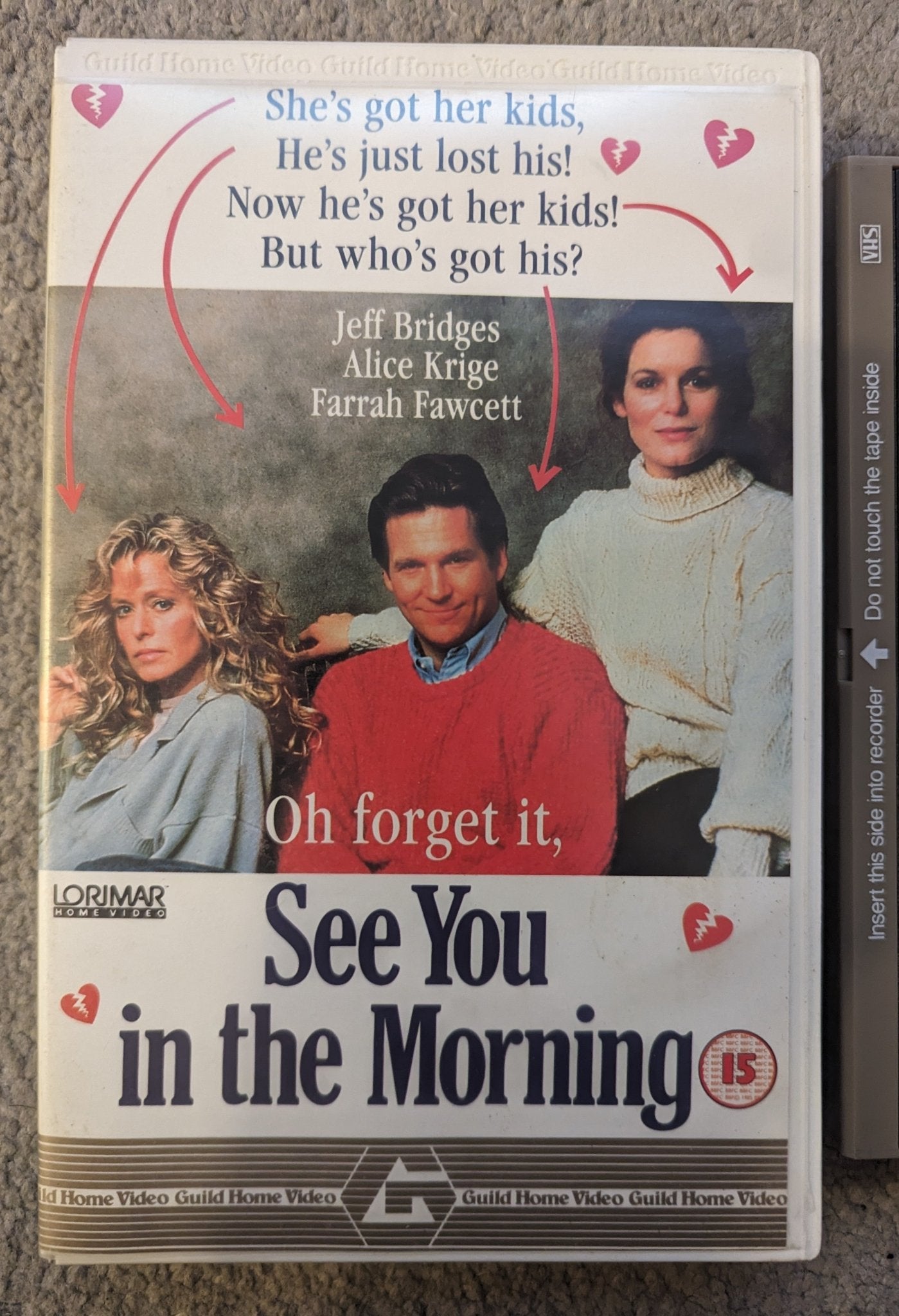 See You In The Morning (1989) VHS Video Ex Rental - Flippin Retro Video Shop