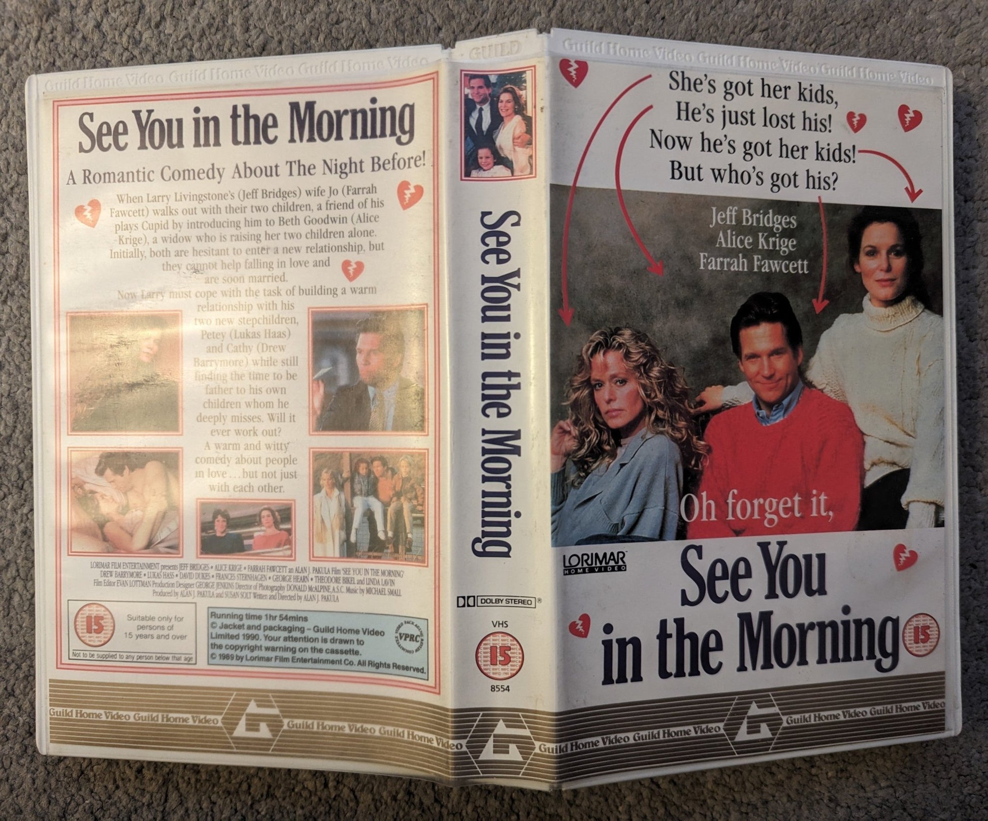 See You In The Morning (1989) VHS Video Ex Rental - Flippin Retro Video Shop