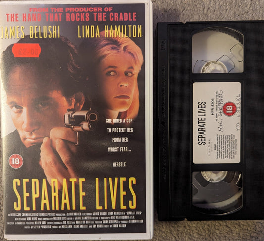 Separate Lives (1995) VHS Video Ex Rental - Flippin Retro Video Shop