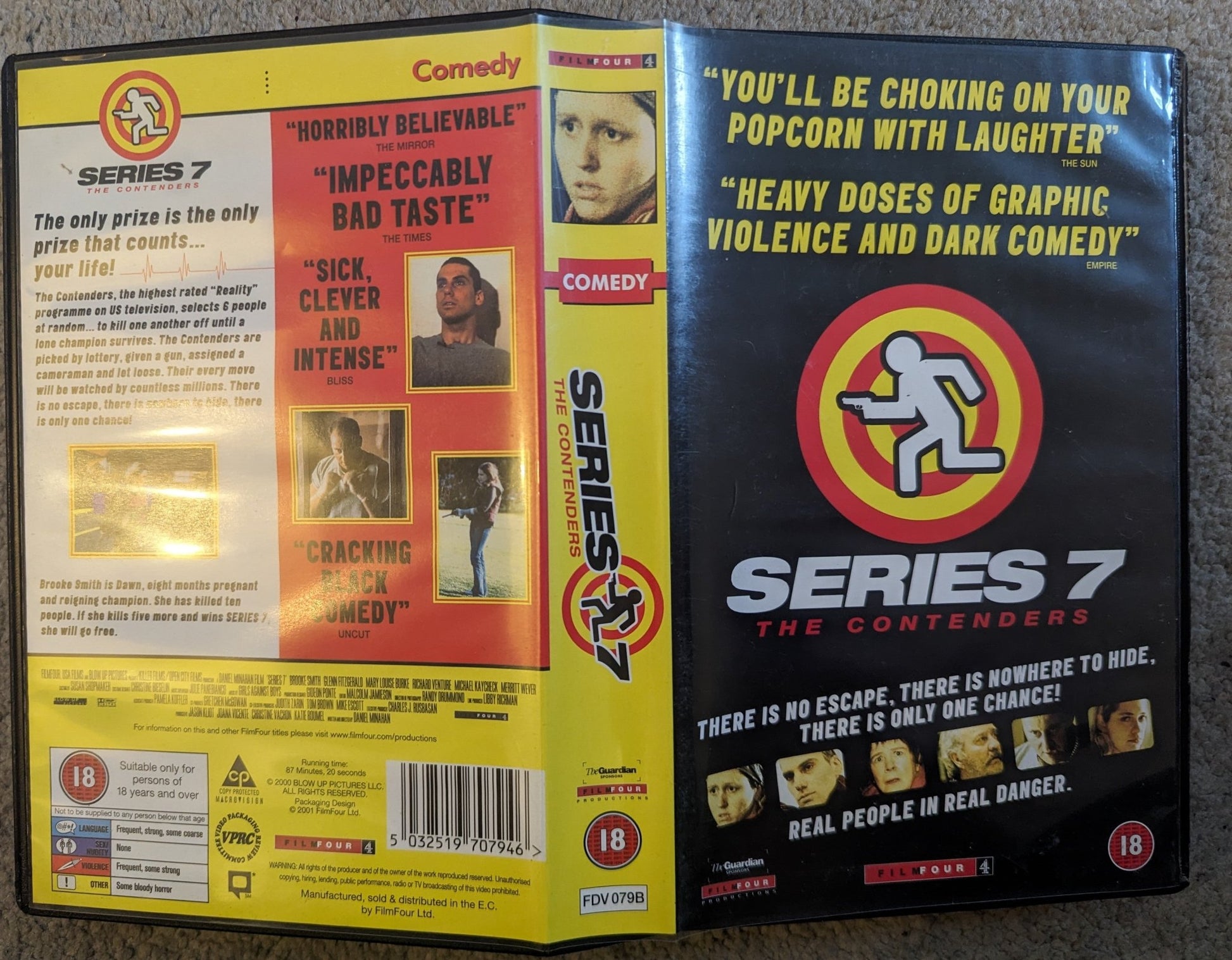 Series 7 The Contenders (2001) VHS Video Ex Rental - Flippin Retro Video Shop