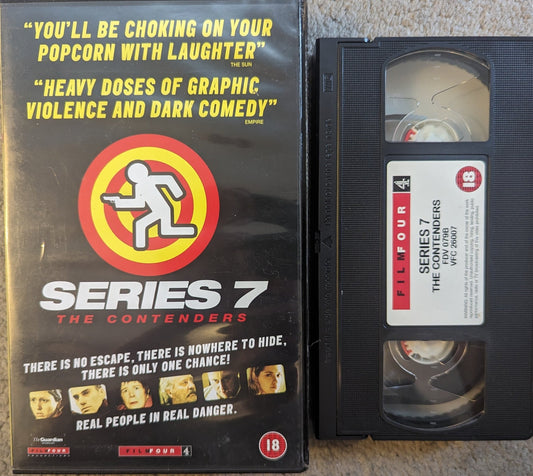 Series 7 The Contenders (2001) VHS Video Ex Rental - Flippin Retro Video Shop