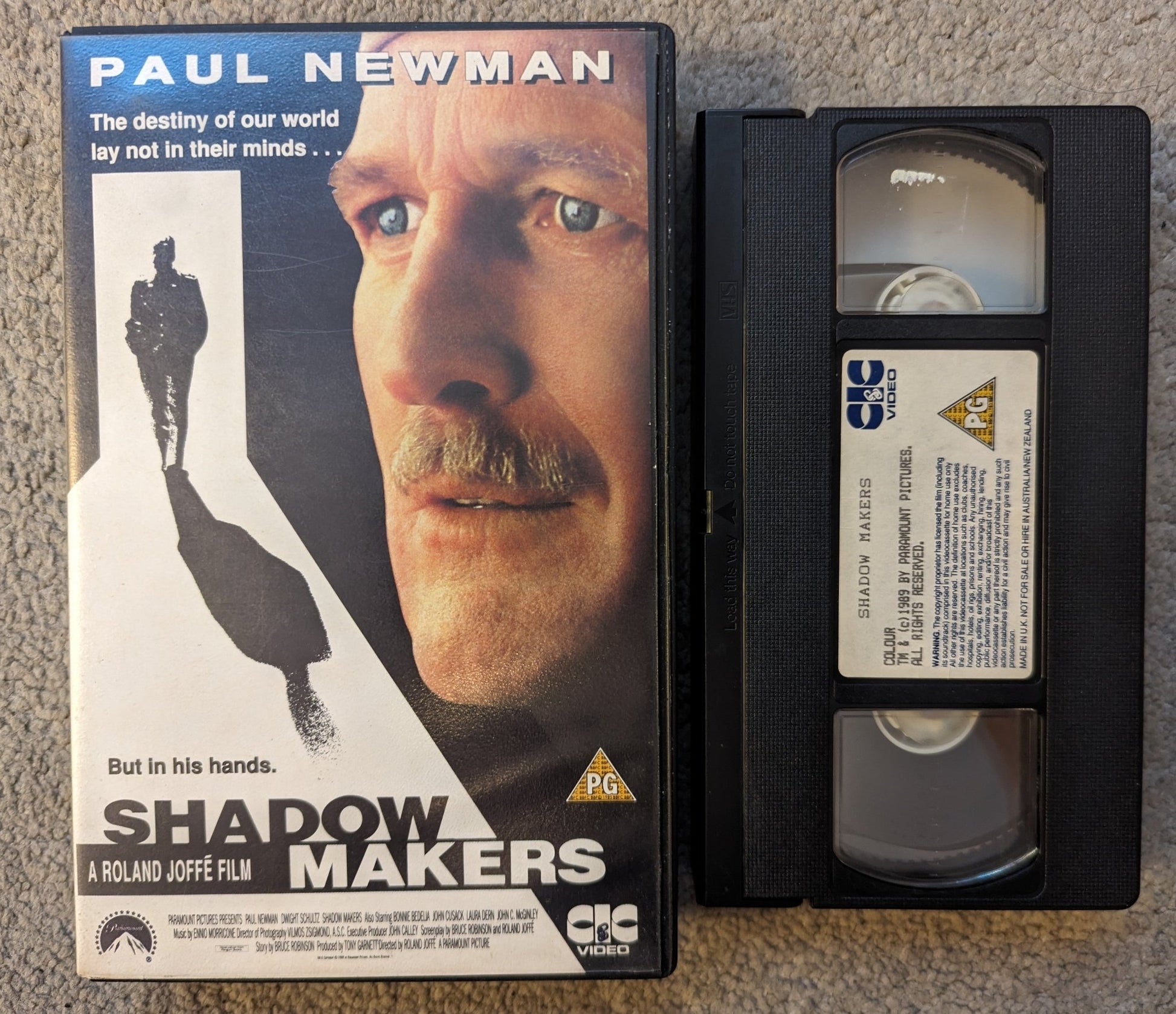 Shadow Makers (1989) VHS Video Ex Rental - Flippin Retro Video Shop