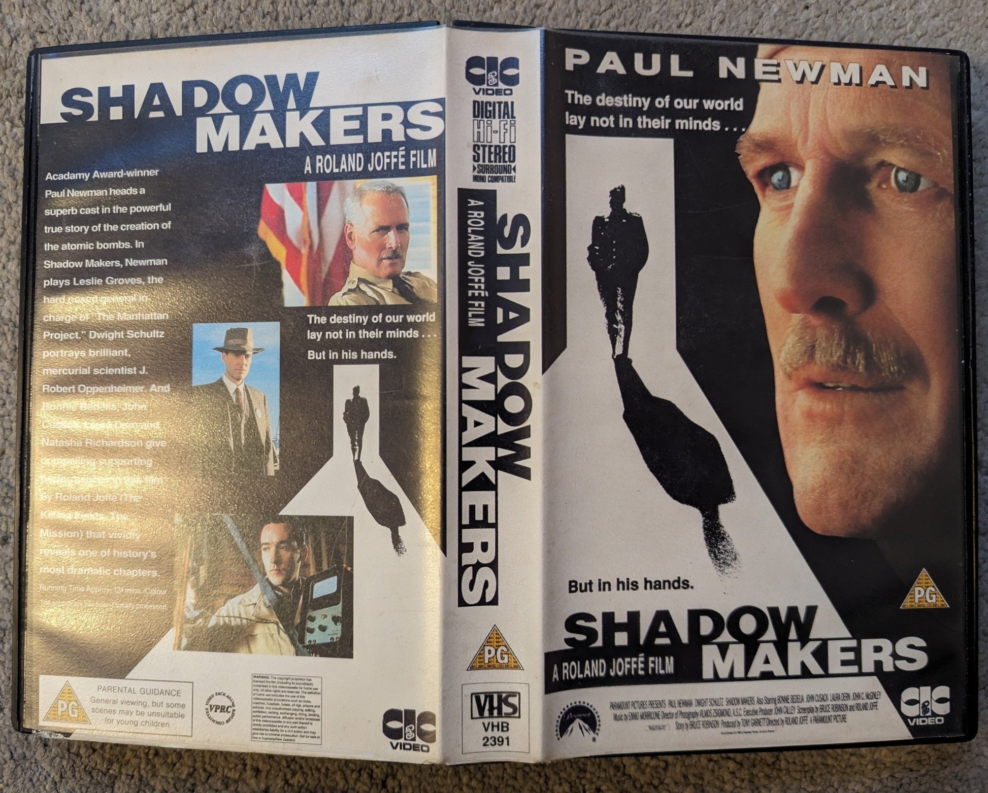 Shadow Makers (1989) VHS Video Ex Rental - Flippin Retro Video Shop