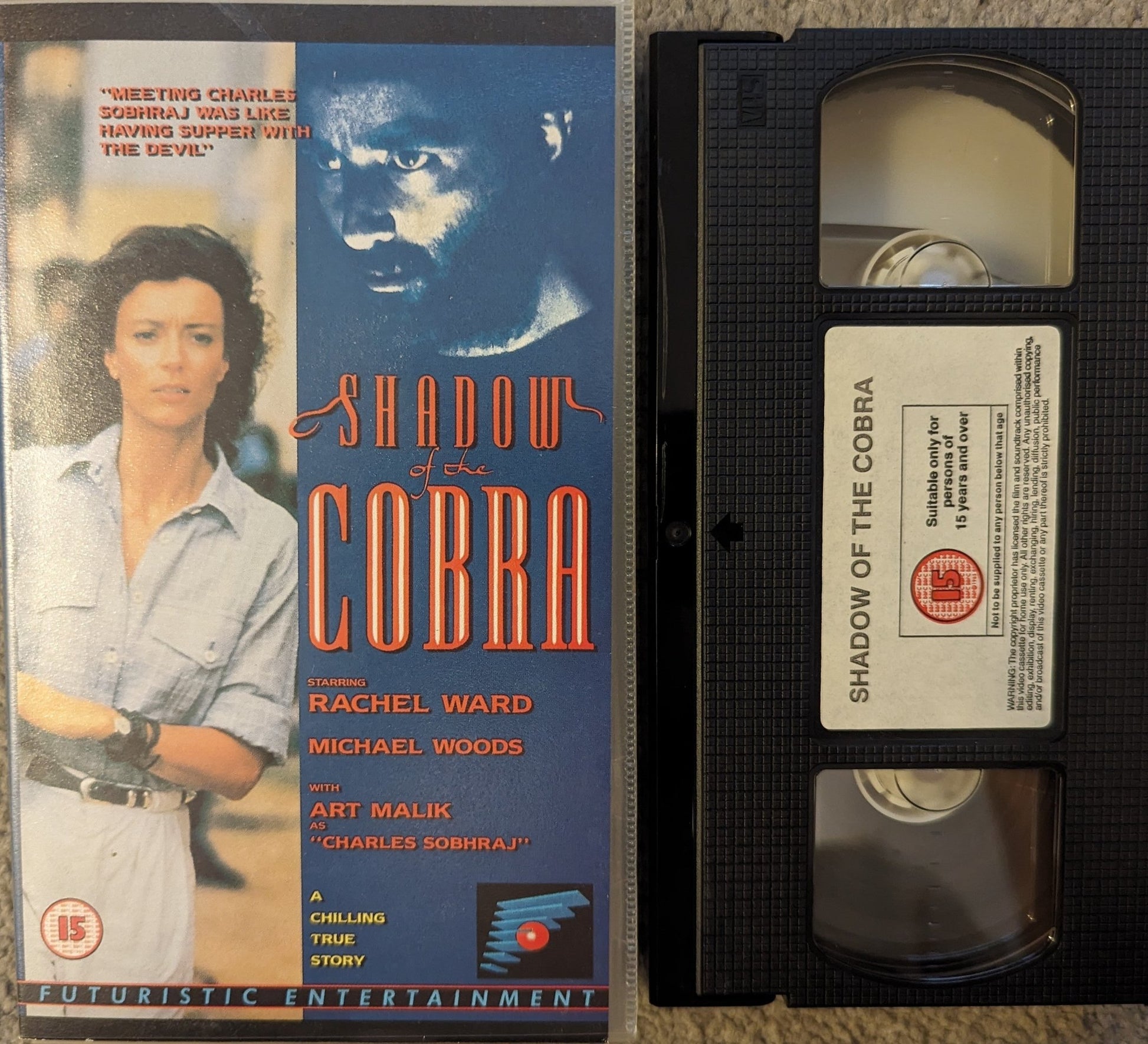 Shadow Of The Cobra (1989) VHS Video - Flippin Retro Video Shop