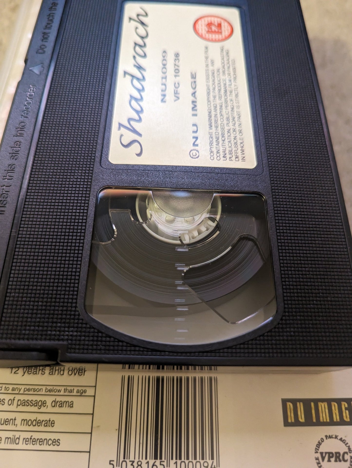 Shadrach (1998) VHS Video Ex Rental - Flippin Retro Video Shop