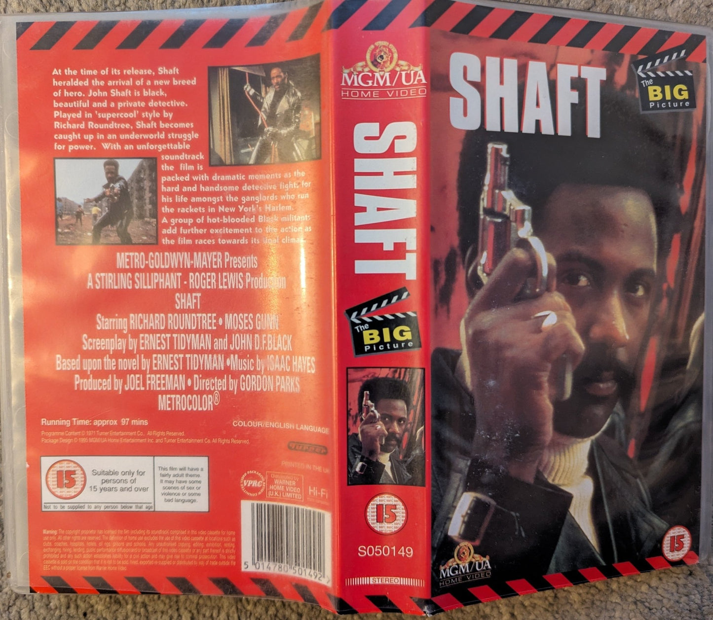 Shaft (1971) VHS Video *Sealed* - Flippin Retro Video Shop