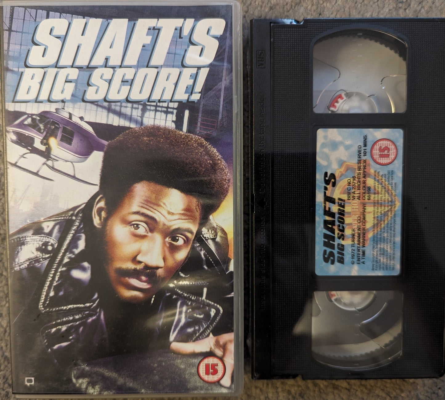 Shafts Big Score (1972) VHS Video *Sealed* - Flippin Retro Video Shop