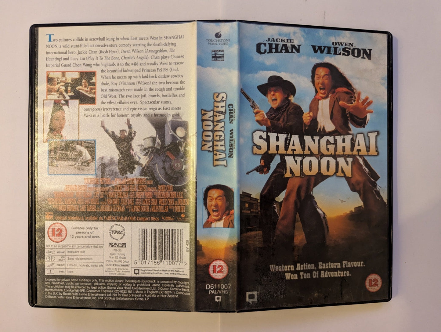 Shanghai Noon (2000) VHS Video - Flippin Retro