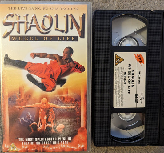 Shaolin Wheel Of Life (2001) VHS Video - Flippin Retro Video Shop