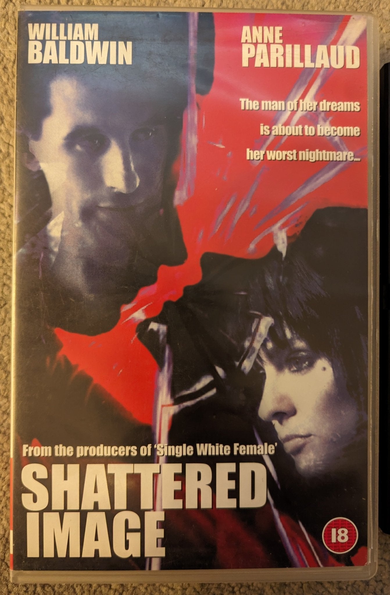 Shattered Image (1998) VHS Video Ex Rental - Flippin Retro Video Shop