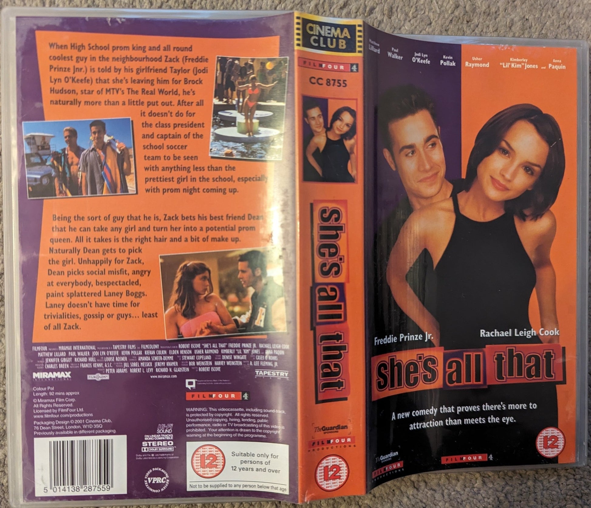 She's All That (1999) VHS Video - Flippin Retro Video Shop